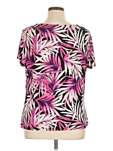 Jaclyn Smith Short Sleeve Blouse (view 2)
