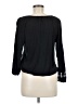 Old Navy 100% Rayon Black Long Sleeve Blouse Size M - photo 2