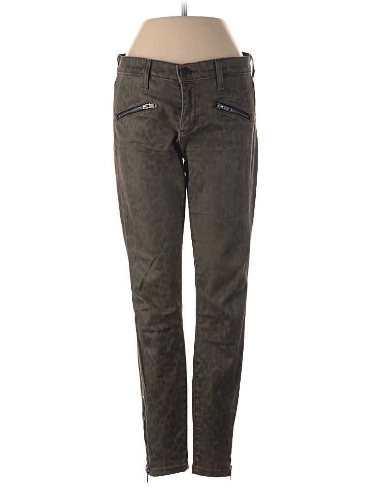Pre-owned Current Elliott Casual Pants In Brown