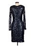 David Meister Stars Blue Cocktail Dress Size 12 - photo 2