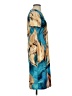 Unbranded Graphic Teal Cocktail Dress Size S - photo 4