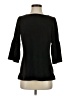 Sail to Sable Black 3/4 Sleeve Top Size S - photo 1