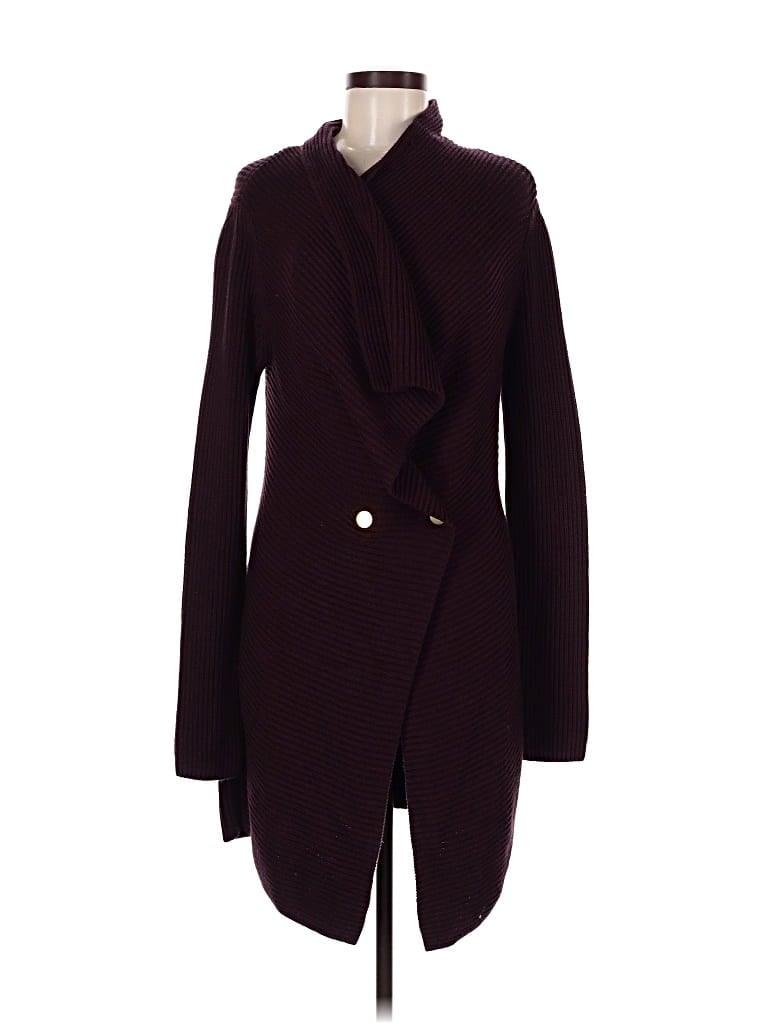 Pre-owned Cabi Coat In Burgundy