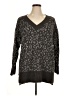 Nine West Animal Print Gray Pullover Sweater Size XL - photo 1