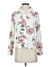 Shein Floral Ivory Long Sleeve Blouse Size 2 - photo 1