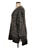 Nine West Animal Print Gray Pullover Sweater Size XL - photo 5