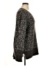 Nine West Animal Print Gray Pullover Sweater Size XL - photo 4