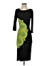 BCBGMAXAZRIA Graphic Black Cocktail Dress Size XS - photo 1