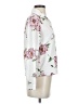 Shein Floral Ivory Long Sleeve Blouse Size 2 - photo 4
