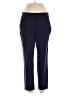 T by Talbots Solid Blue Active Pants Size L (petite) - photo 1