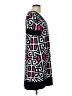 Blu Sage Graphic Black Casual Dress Size L - photo 4