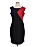 Tommy Hilfiger Color Block Black Cocktail Dress Size 12 - photo 1