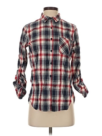I. Joah 3/4 Sleeve Button-Down Shirt (view 1)