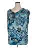 Heart Soul Blue Sleeveless Blouse Size 1X - photo 1