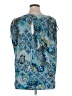 Heart Soul Blue Sleeveless Blouse Size 1X - photo 2
