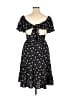 Liberty Love 100% Polyester Floral Black Casual Dress Size XL - photo 2