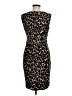 Lily 100% Polyester Animal Print Black Cocktail Dress Size M - photo 2