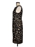 Lily 100% Polyester Animal Print Black Cocktail Dress Size M - photo 5