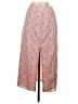 Lucy Paris 100% Polyester Paisley Brown Pink Formal Skirt Size XS - photo 1