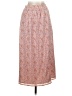 Lucy Paris 100% Polyester Paisley Brown Pink Formal Skirt Size XS - photo 2