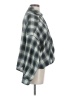 Shein Plaid Green Long Sleeve Blouse Size 4 - photo 4