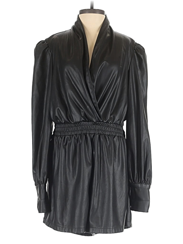 Pre-owned Area Stars Romper In Black
