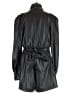 Area Stars Metallic Black Romper Size M - photo 2