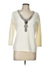 Requirements 100% Acrylic Ivory Cardigan Size L - photo 1