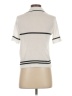 Aster 100% Polyester Ivory Short Sleeve Turtleneck Size S - photo 2