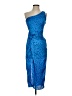 Heartloom 100% Polyester Blue Cocktail Dress Size XS - photo 1