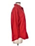 Unbranded 100% Polyester Solid Red Long Sleeve Blouse Size M - photo 4
