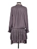 Current Air 100% Polyester Gray Purple Casual Dress Size S - photo 2