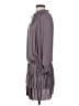 Current Air 100% Polyester Gray Purple Casual Dress Size S - photo 5