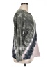 Green Tea Tie-dye Gray Pullover Sweater Size XL - photo 4