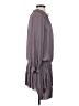 Current Air 100% Polyester Gray Purple Casual Dress Size S - photo 4