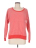 Liz Claiborne 100% Cotton Color Block Red Pullover Sweater Size M - photo 1