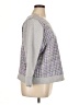 Zadig & Voltaire Checkered-gingham Gray Pullover Sweater Size 1X - photo 4