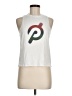 Peloton White Sleeveless T-Shirt Size M - photo 1