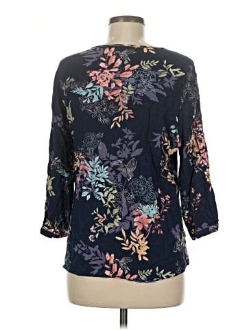 Christopher & Banks 3/4 Sleeve Blouse (view 2)