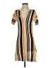 FRAME Stripes Tan Yellow Casual Dress Size S - photo 1