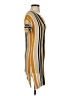 FRAME Stripes Tan Yellow Casual Dress Size S - photo 4