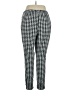 Shein Curve Houndstooth Black Casual Pants Size 1X - photo 2