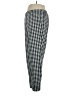 Shein Curve Houndstooth Black Casual Pants Size 1X - photo 5