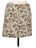 Evolution Floral Ivory Tan Casual Skirt Size XL - photo 1