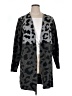 I.N. Studio Animal Print Gray Coat Size 1XW - photo 1