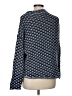 Nic + Zoe Houndstooth Blue Pullover Sweater Size M (petite) - photo 2