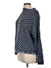 Nic + Zoe Houndstooth Blue Pullover Sweater Size M (petite) - photo 5