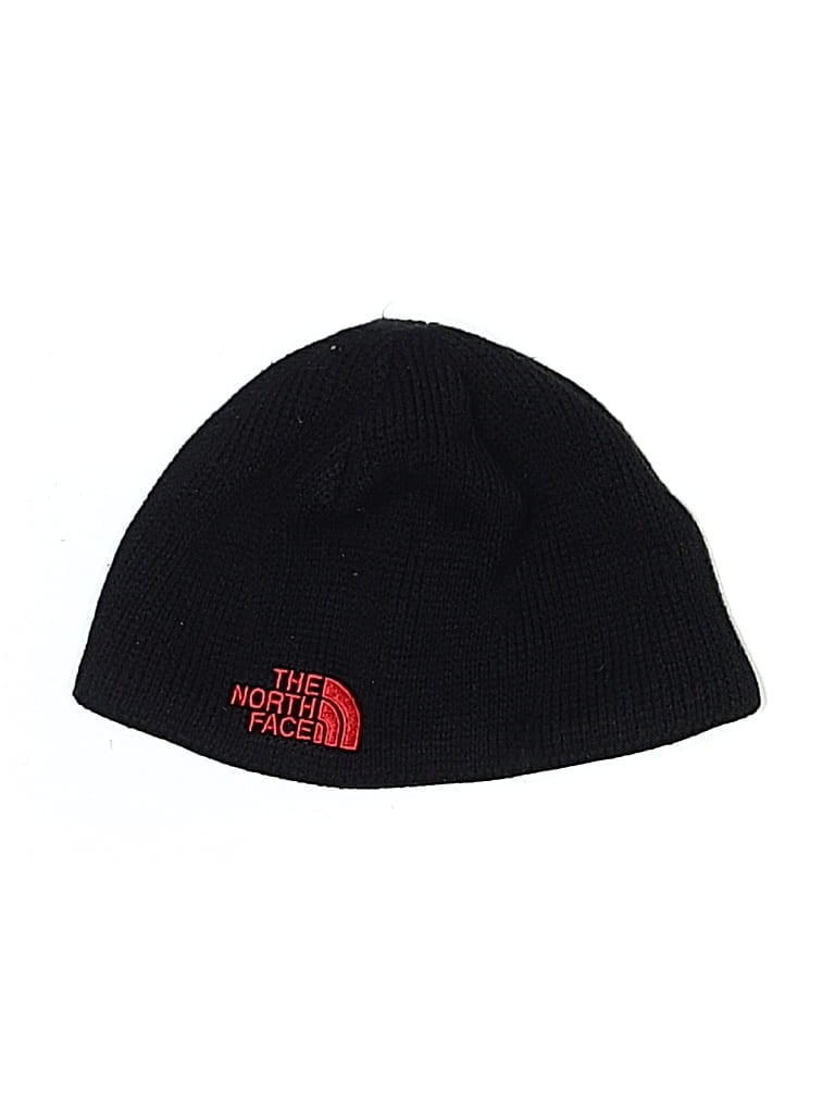 Pre-owned The North Face Beanie Hat In Black