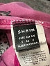 Shein Animal Print Pink Short Sleeve Blouse Size 4 - photo 7