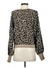 Abercrombie & Fitch Animal Print Tan Pullover Sweater Size S - photo 2